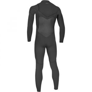 2021 ONeill Mens Ninja 43mm Chest Zip Wetsuit 5470 Black_back.700×700